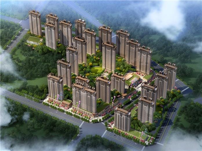 红星·雅山1391 天御效果图