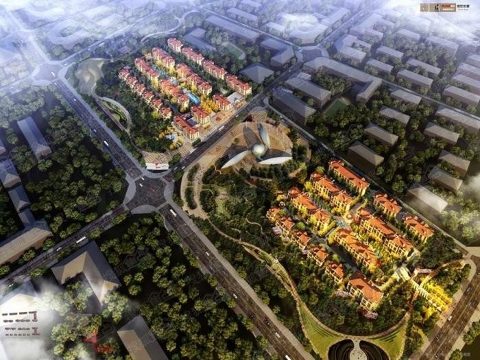 南山丝路二期效果图