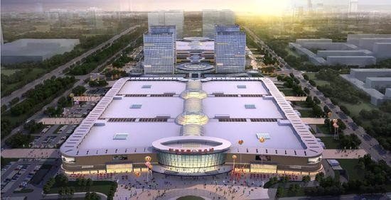 新疆义乌小商品城效果图