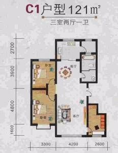 达坂城小镇三室两厅
